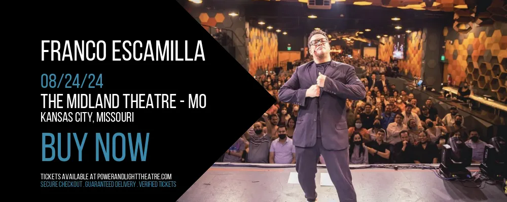 Franco Escamilla at The Midland Theatre - MO