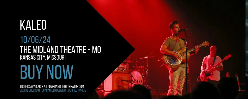 Kaleo at The Midland Theatre - MO