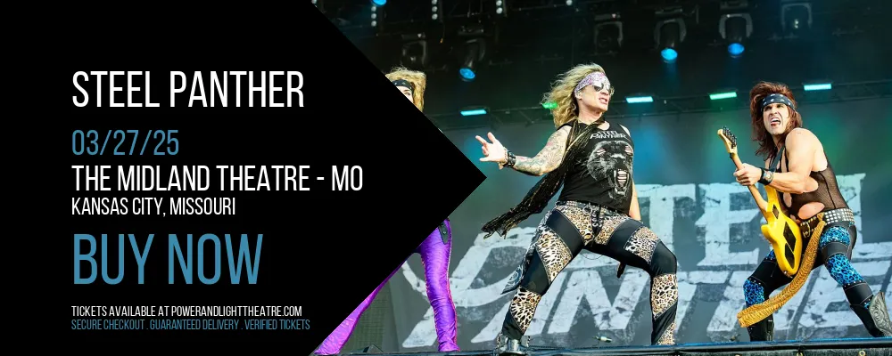 Steel Panther at The Midland Theatre - MO